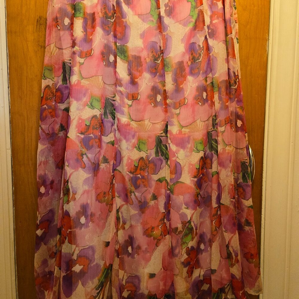 Two Floral Skirts M